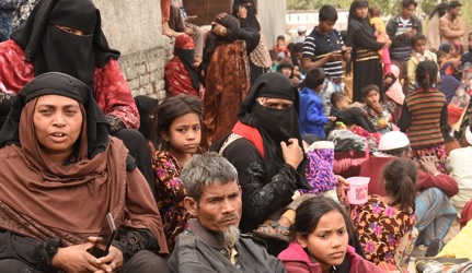 India Tahan 88 Pengungsi Rohingya Saat Berkemah Di Luar Kantor UNHCR